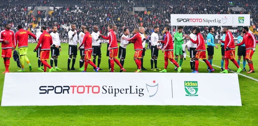 Beşiktaş-Kayserispor karşılaşmasından kareler