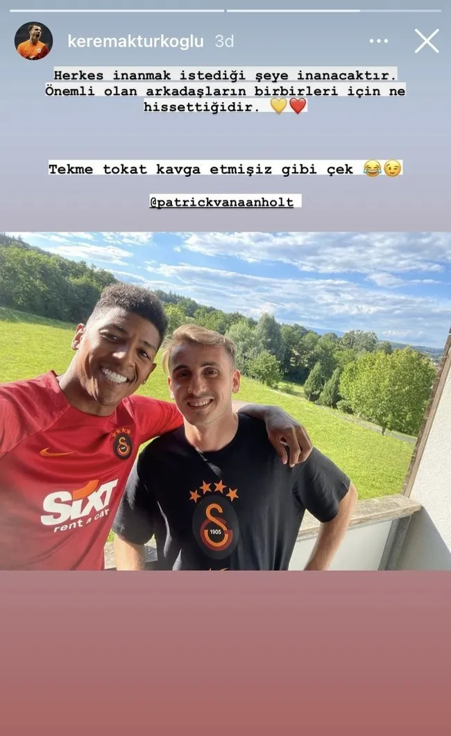 GALATASARAY HABERLERİ: Olay sonrası Kerem Aktürkoğlu'dan açıklama! - 2