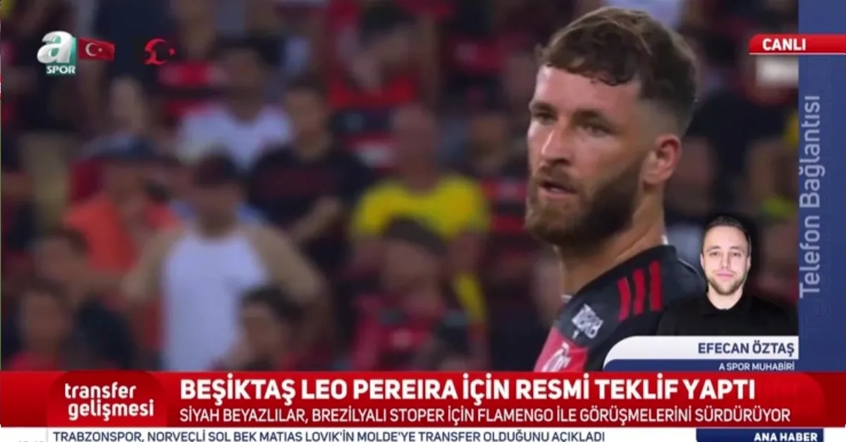 Beşiktaş'tan Leo Pereira için resmi teklif