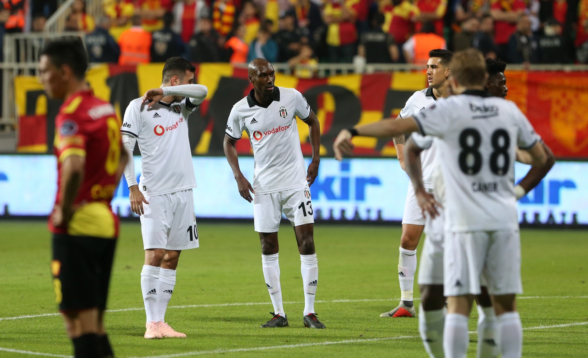 Göztepe - Beşiktaş Maçtan kareler