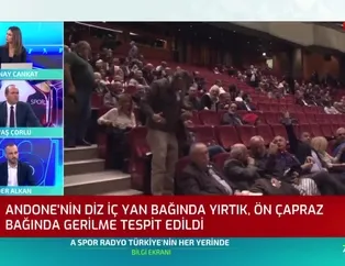 Galatasaray'dan flaş Andone açıklaması!