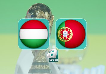 Macaristan-Portekiz maçı bilgileri!