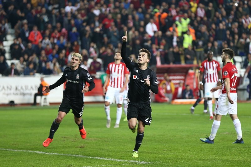 Antalyaspor - Beşiktaş maçından kareler