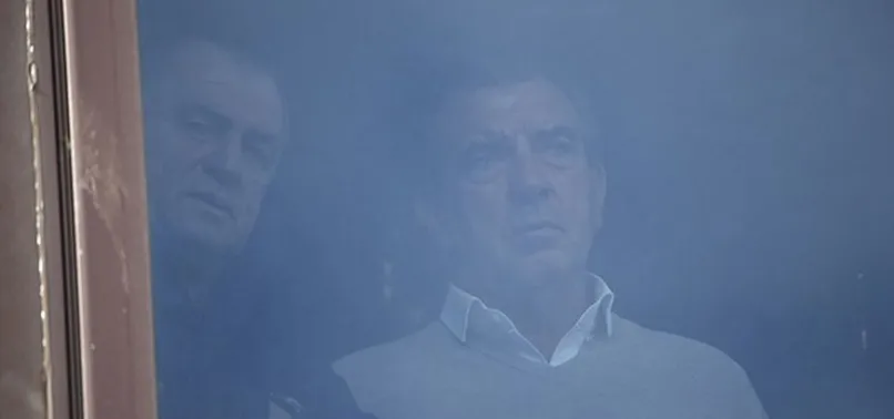Fatih Terim maçı locadan takip etti