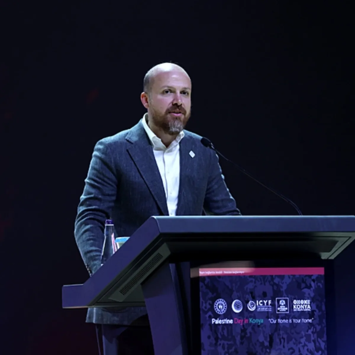 Bilal Erdoğan'dan Filistin'e Destek Maçı