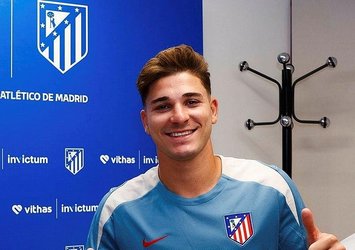 Julian Alvarez Atletico Madrid'de!