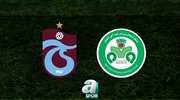 Trabzonspor-Zob Ahan CANLI MAÇ
