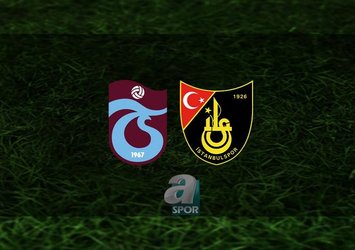 Trabzonspor - İstanbulspor maçı detayları!