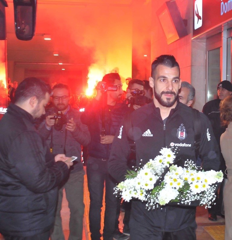 Beşiktaş’a Konya’da coşkulu karşılama