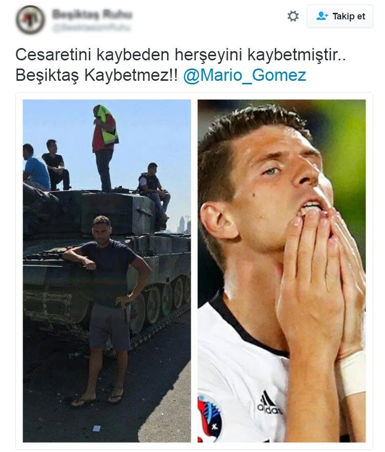 Mario Gomez’in ayrılışı sosyal medyayı salladı
