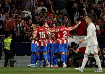 Derbide kazanan Atletico!