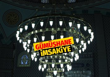 GÜMÜŞHANE İMSAKİYE