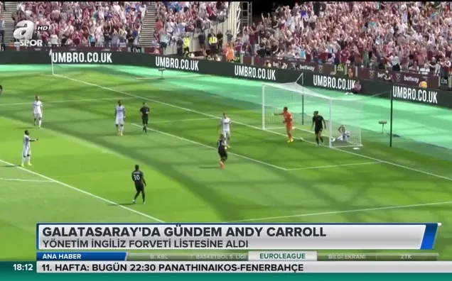Galatasaray'da gündem Andy Carroll
