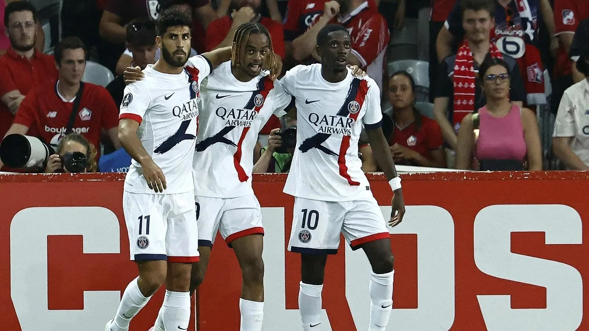 Lille - PSG: 1-3 (MAÇ SONUCU - ÖZET)