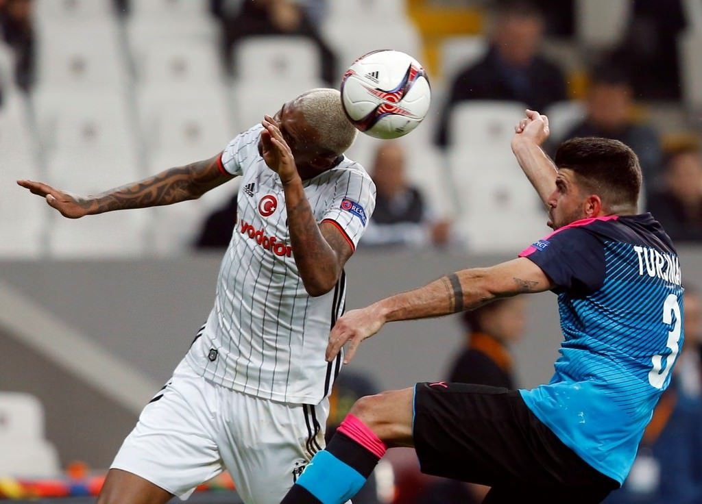 Beşiktaş - Hapoel Beer Sheva maçından kareler