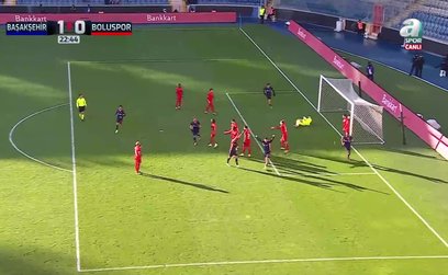 GOL | R. Başakşehir 1-0 Boluspor