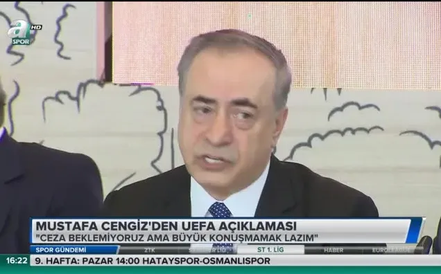 Mustafa Cengiz'den UEFA açıklaması