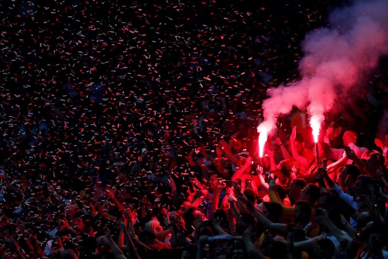 Galatasaray şampiyonluğu böyle kutladı! İşte görüntüler
