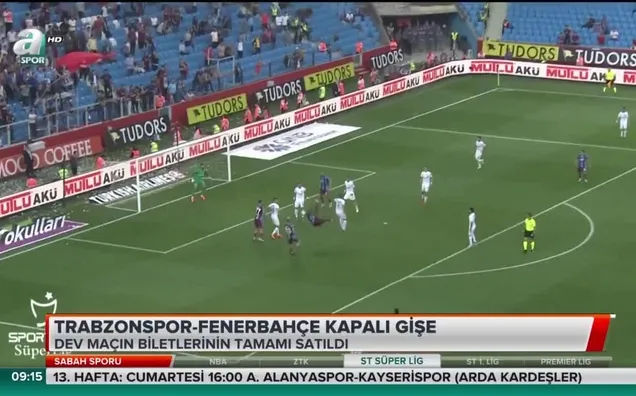 Trabzonspor - Fenerbahçe maçı kapalı gişe