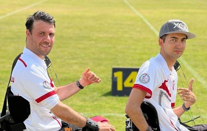 Para Okçuluk Dünya Şampiyonası’nda Yiğit Caner Aydın - Nihat Türkmenoğlu ikilisinden altın madalya