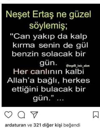 "Herkes ettiğini bulacak" - 1