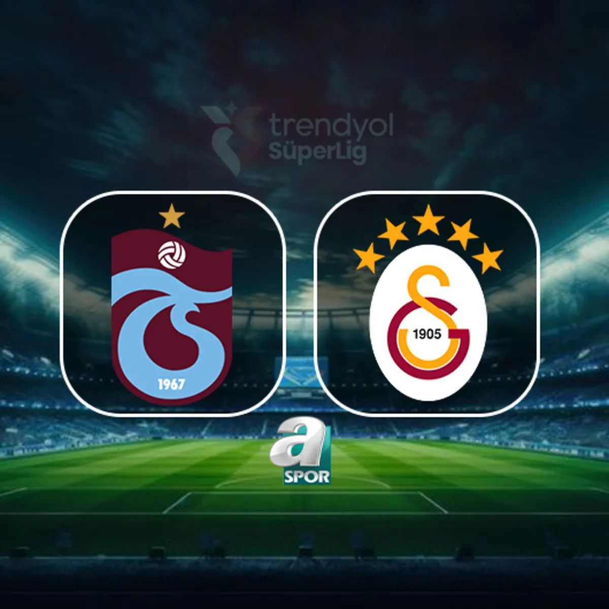 Trabzonspor-Galatasaray CANLI MAÇ | Trendyol Süper Lig'in 6. haftasında dev derbi heyecanı