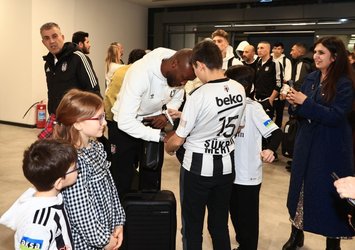 Beşiktaş kafilesi Kayseri'ye geldi!