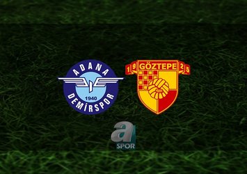 Adana Demispor - Göztepe maçı saat kaçta?