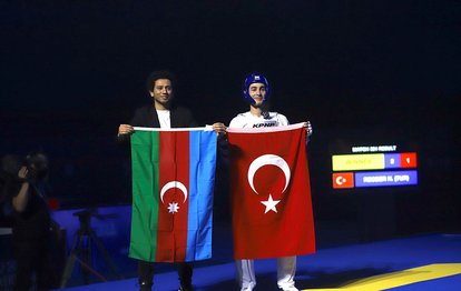 Milli sporcu Hakan Reçber Dünya Büyükler Tekvando Şampiyonası’nda altın madalya kazandı