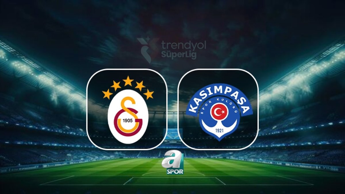 Galatasaray-Kasımpaşa MAÇI İZLE | Ne zaman ve saat kaçta? Hangi kanalda canlı yayınlanacak?