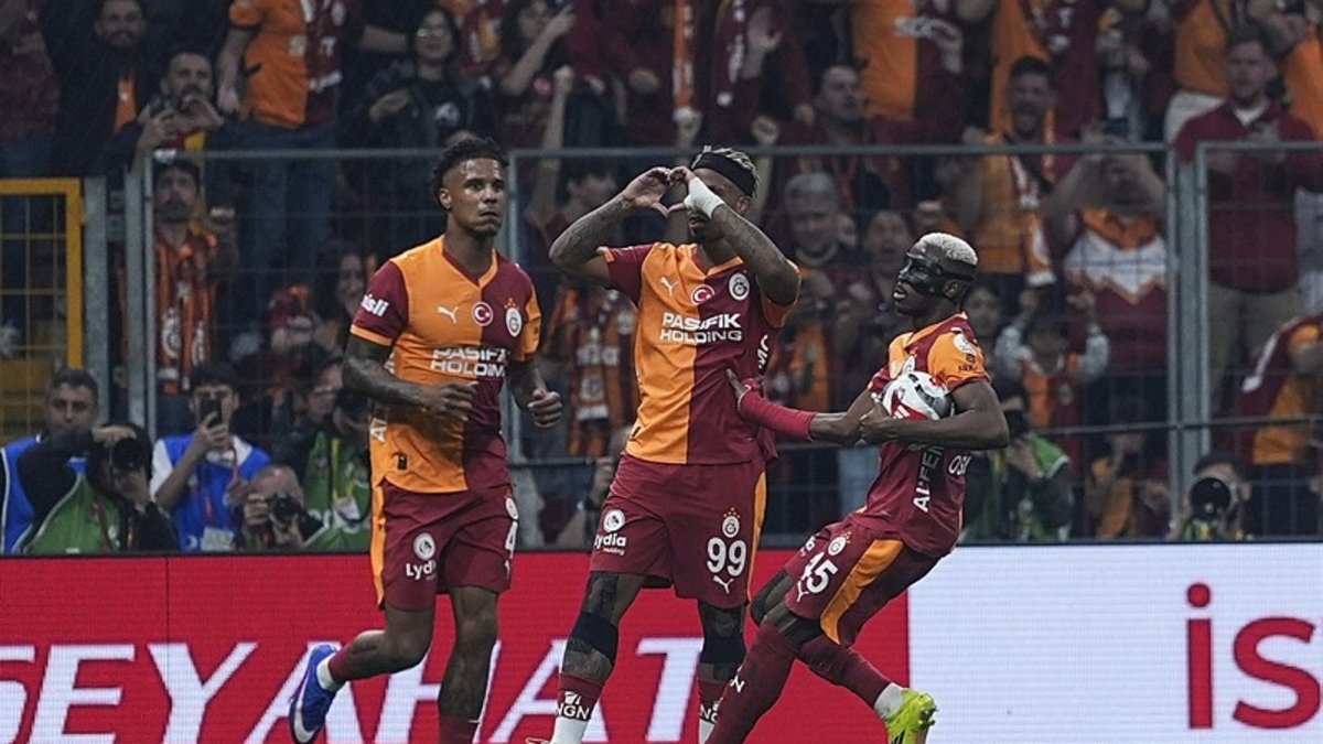 Trendyol Süper Lig'de şampiyon Galatasaray!