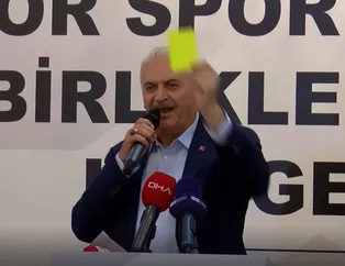 Binali Yıldırım'dan sarı kart!