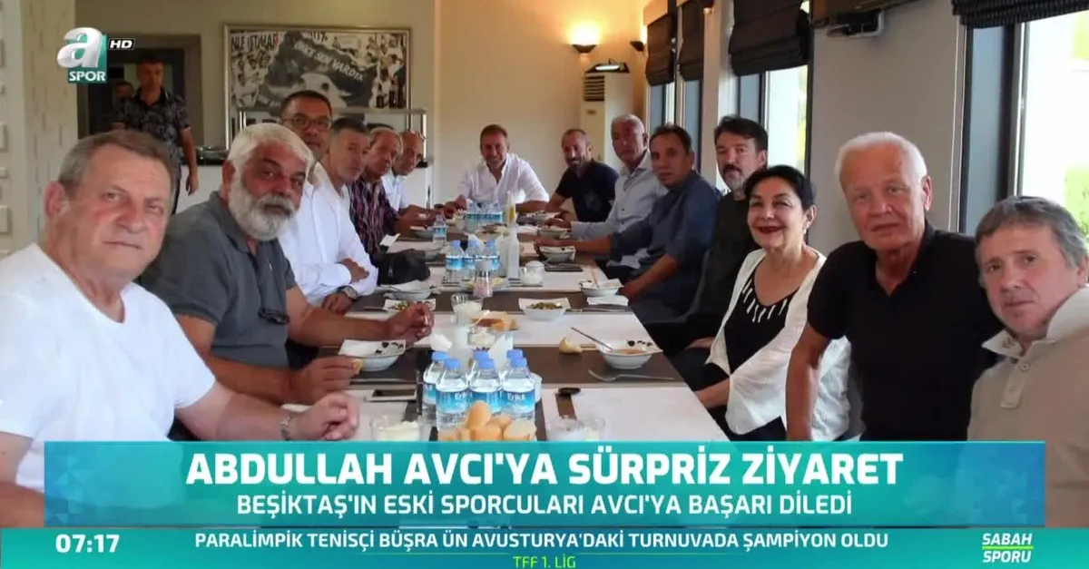 Abdullah Avcı'ya sürpriz ziyaret