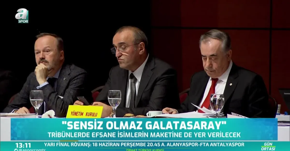 "Sensiz olmaz Galatasaray"