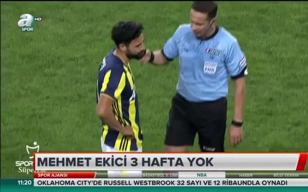Mehmet Ekici 3 hafta yok