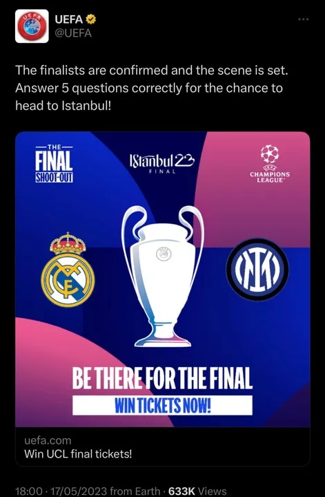 UEFA'dan skandal hata! Manchester City - Real Madrid maçı öncesi... - 1