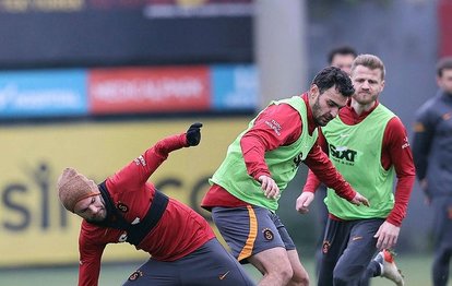 Galatasaray’da Trabzonspor maçı hazırlıkları sürüyor