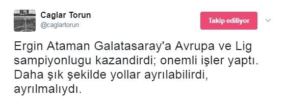 Ergin Ataman gitti sosyal medya sallandı