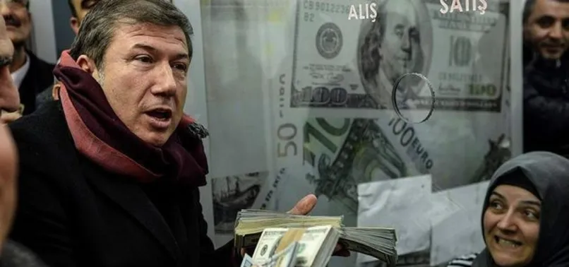 Tanju Çolak 80 bin dolarını bozdurdu