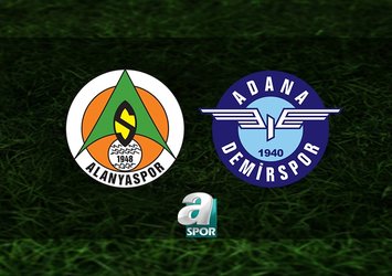 Corendon Alanyaspor-Adana Demirspor maçı saat kaçta?