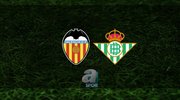 Valencia - Real Betis maçı hangi kanalda? | La Liga