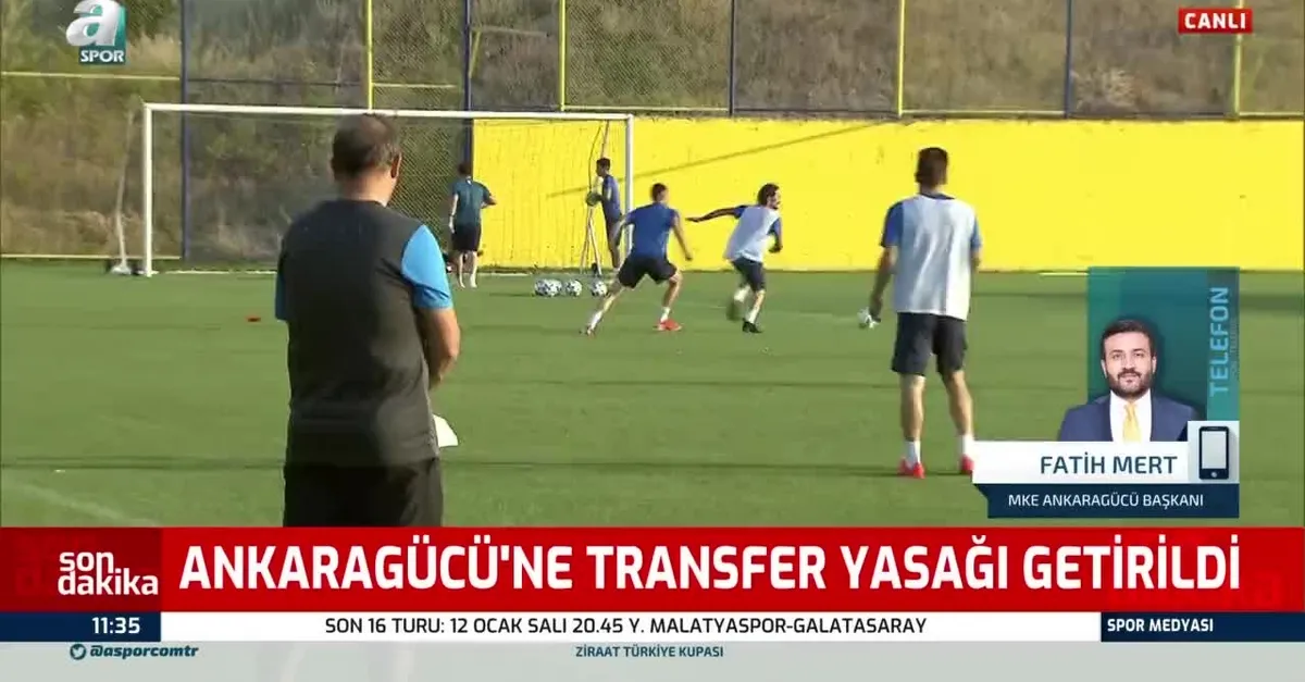 Ankaragücü'ne transfer yasağı getirildi