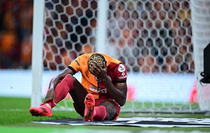 Galatasaray’a kötü haber! Victor Osimhen maça devam edemedi