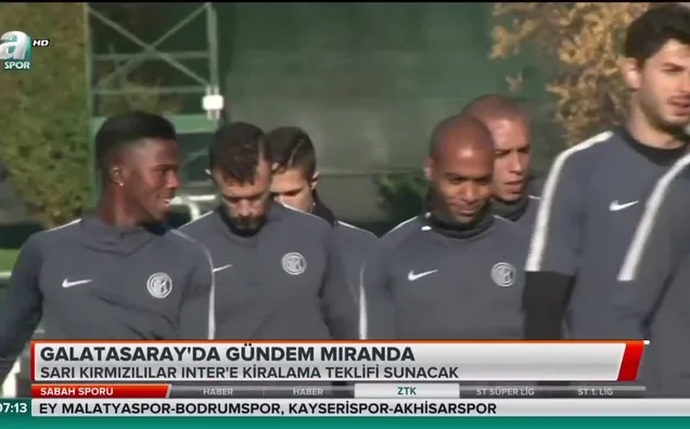 Galatasaray'da gündem Miranda