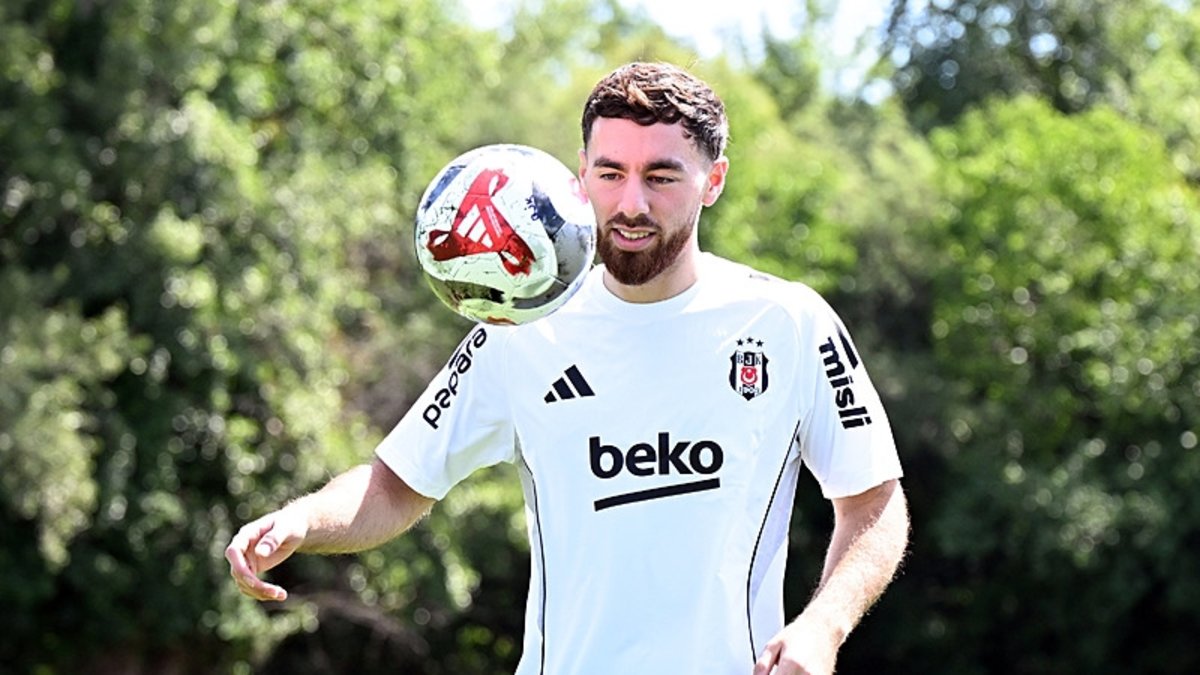 Beşiktaş'ta Orkun Kökçü ilk idmanına çıktı!