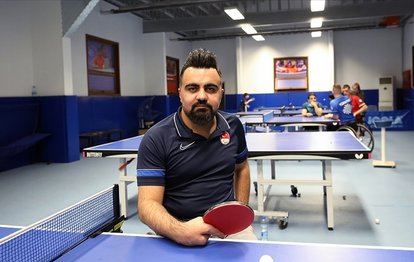 Paralimpik masa tenisçi Nesim Turan üst üste 3. dünya şampiyonluğunu hedefliyor!