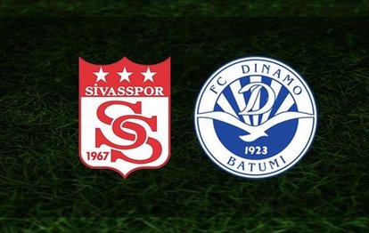 UEFA Konferans Ligi  Sivasspor Dinamo Batum | CANLI