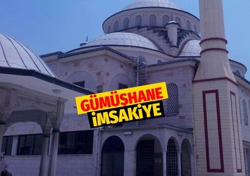 GÜÜŞHANE İMSAKİYE 🕣