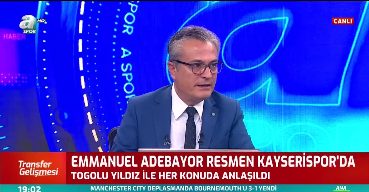 Emmanuel Adebayor Kayserispor'da