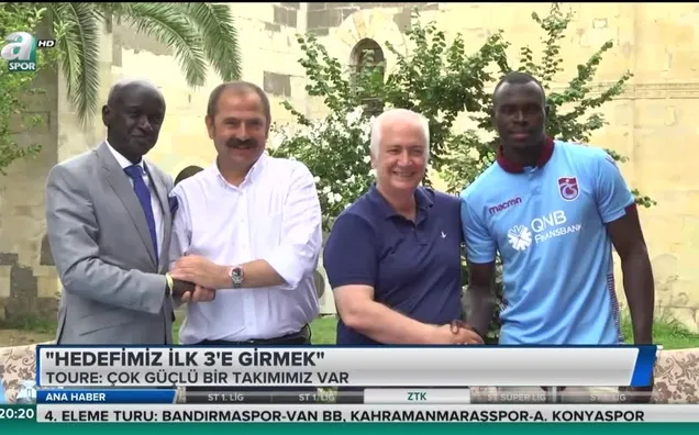 Toure: "Hedefimiz ilk 3"